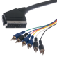 Scart 3RCA Kablo 2 Metre